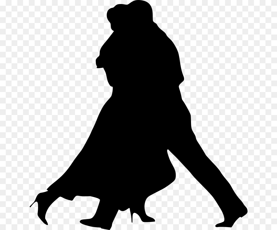 Dancing Couple Couples Silhouette Ballroom Dancing, Gray Free Png