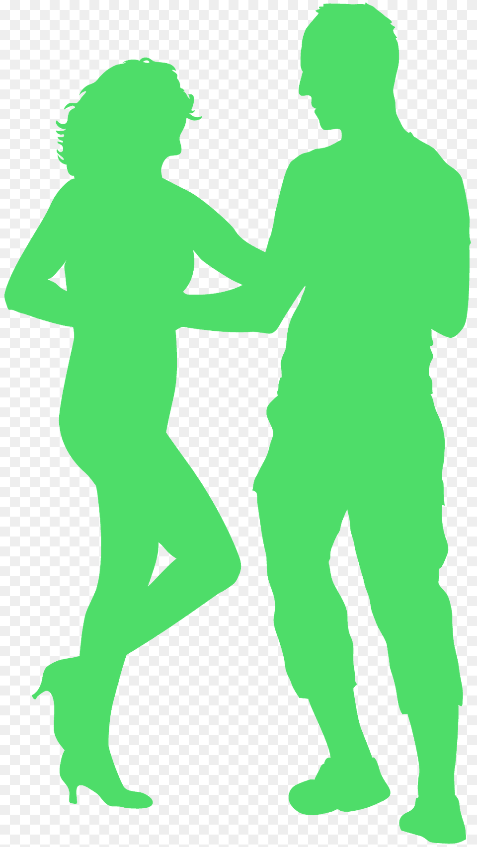 Dancing Couple Silhouette, Person, Adult, Male, Man Free Transparent Png