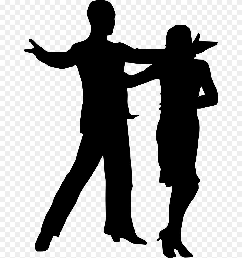 Dancing Couple Silhouette, Adult, Male, Man, Person Free Transparent Png