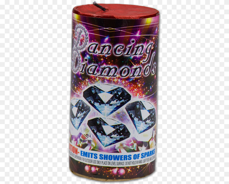 Dancing Diamonds Keystone Fireworks Of, Can, Tin, Game Free Png