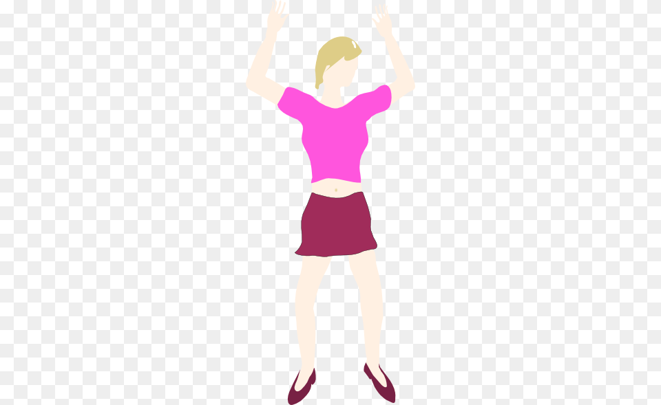 Dancing Girl Clip Arts Download, Clothing, Skirt, Person, Footwear Png