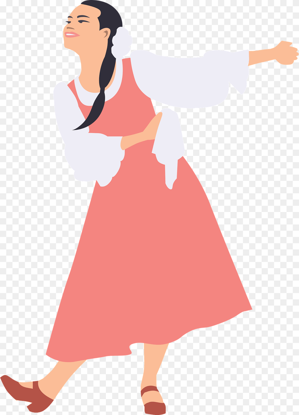 Dancing Girl Clipart, Adult, Person, Female, Woman Png