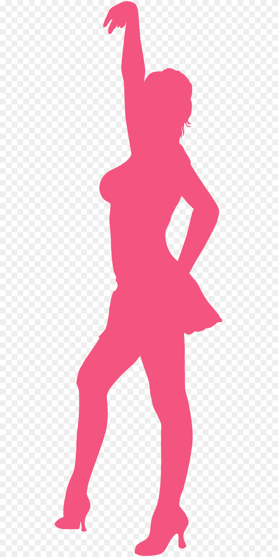 Dancing Girl Silhouette, Leisure Activities, Person, Dance Pose Free Transparent Png