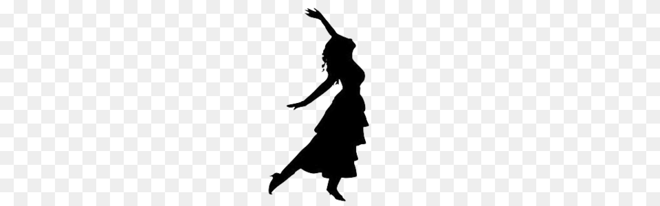 Dancing Girl Silhouette Images, Person Free Png