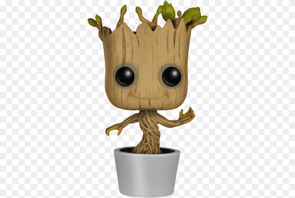 Dancing Groot Picture Download Funko Pop Guardians Of The Galaxy Dancing Groot Bobble, Plant, Potted Plant, Jar, Planter Free Transparent Png
