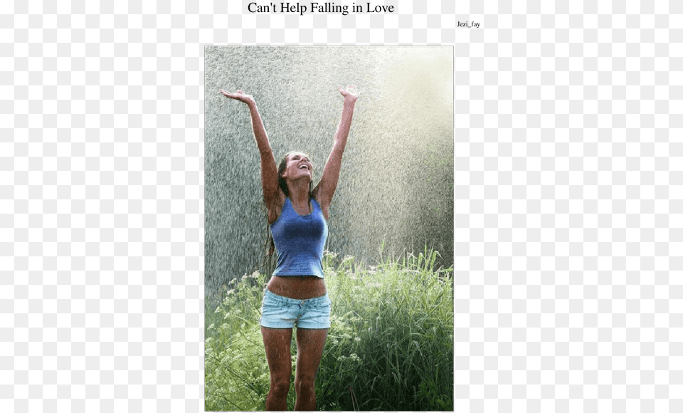 Dancing In Summer Rain, Photography, Shorts, Portrait, Person Free Transparent Png