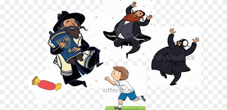 Dancing Jews Cartoon, Book, Comics, Publication, Baby Png Image