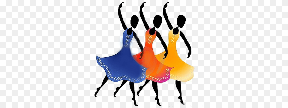 Dancing Ladies Silhouette Art Dance Art And Clip Art, Graphics Free Png
