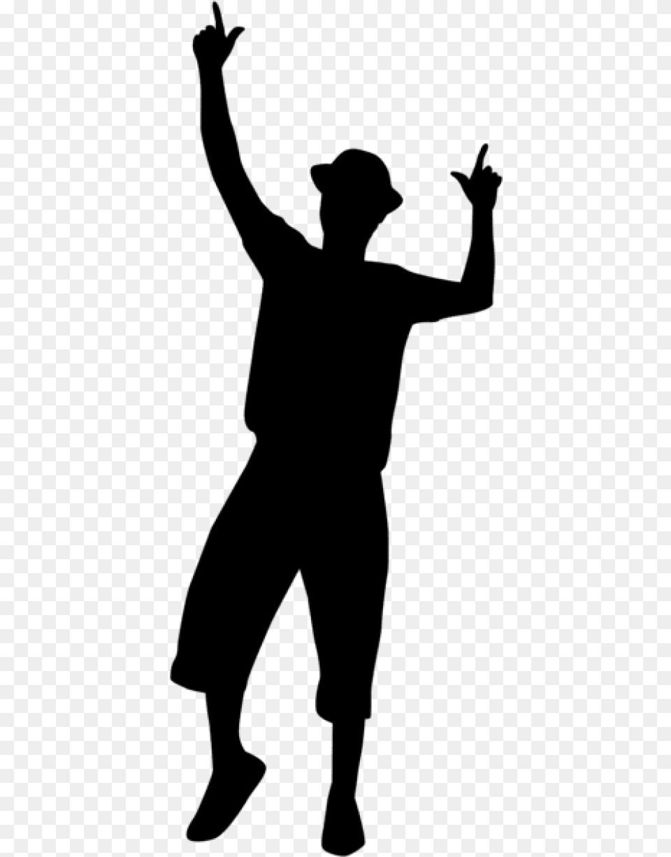 Dancing Man Guy Dancing Clip Art, Gray Free Transparent Png