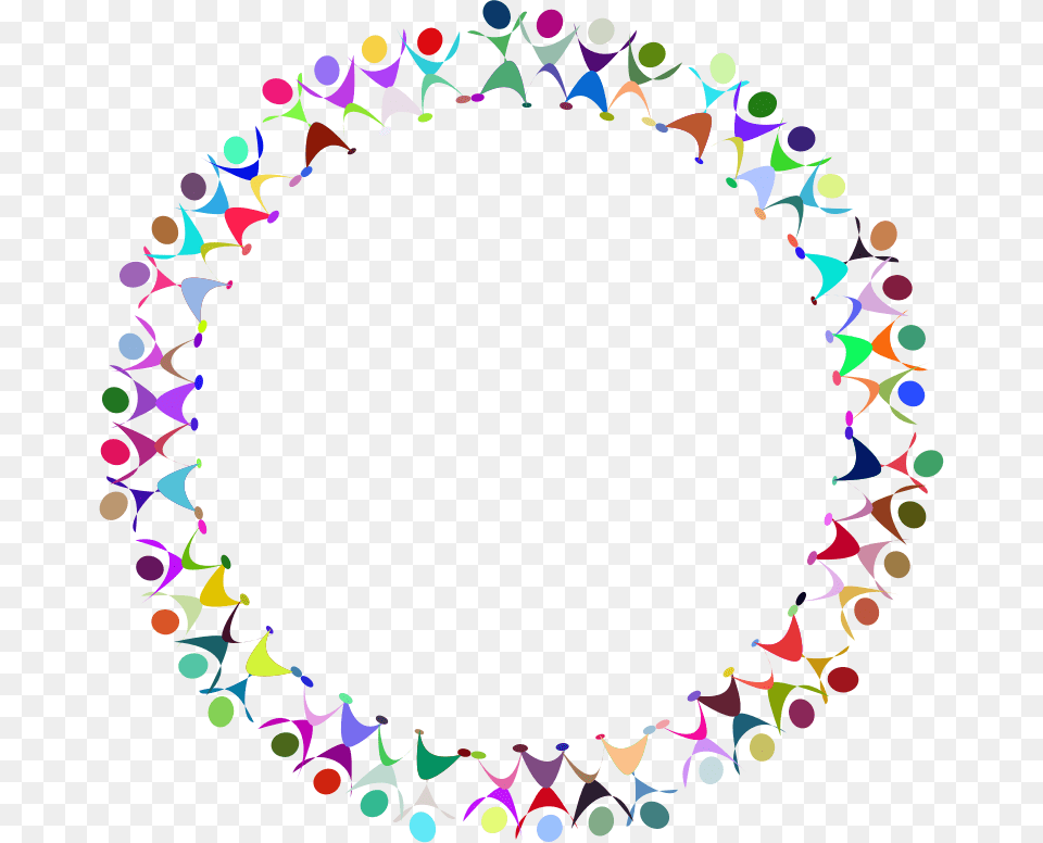 Dancing People Circle Dancing People Circle, Pattern, Oval, Person Free Png Download