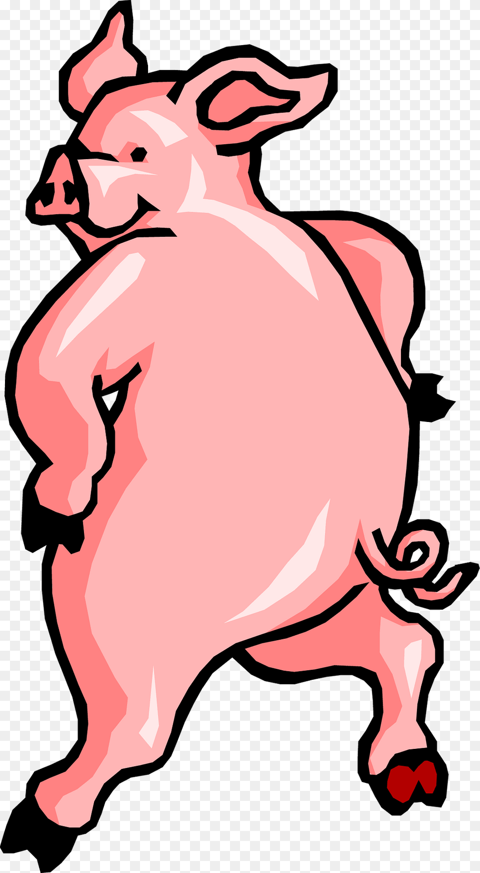 Dancing Pig Clipart, Baby, Person, Animal, Mammal Png