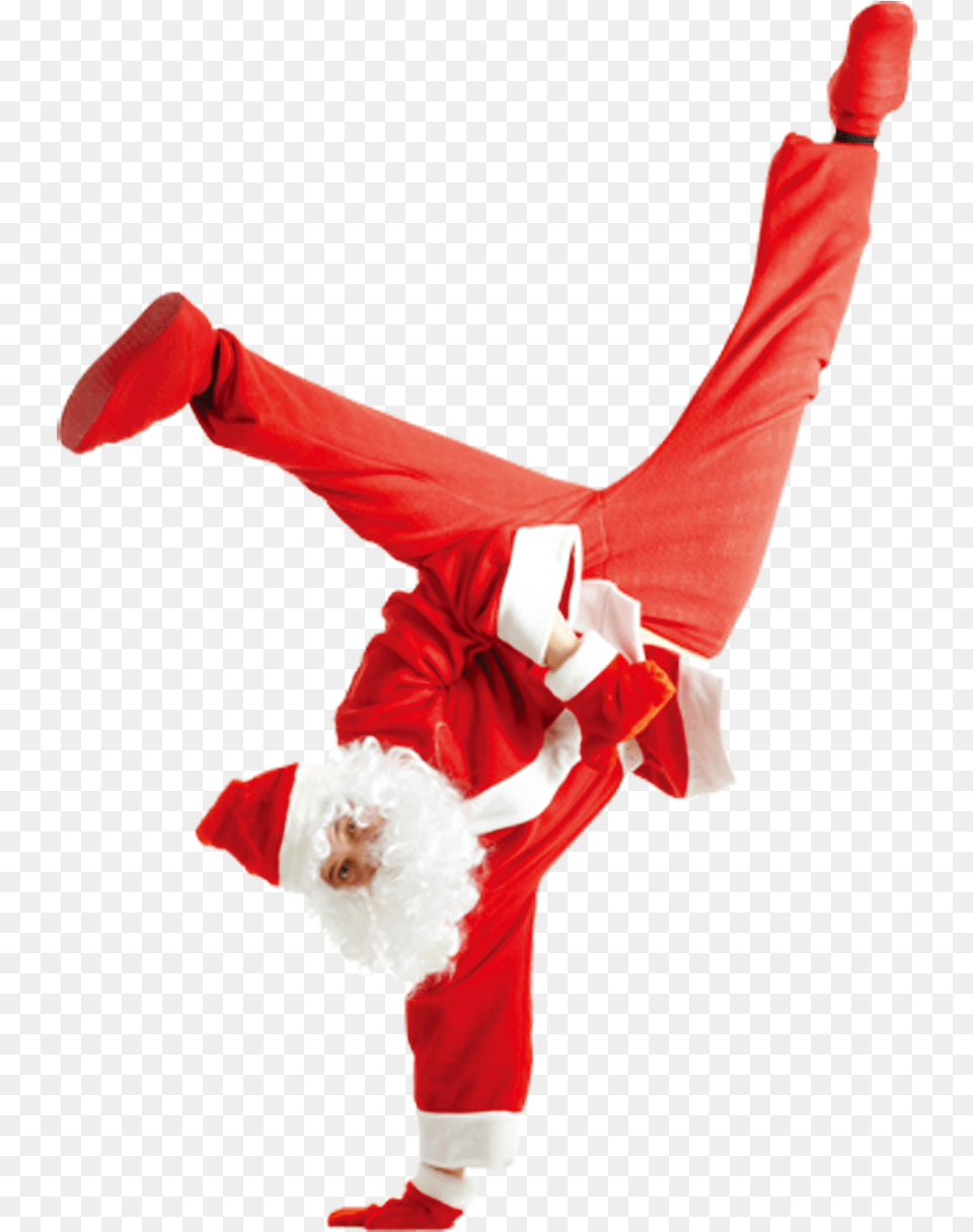Dancing Santa Claus Santa Claus Break Dance, Person, Face, Head Png