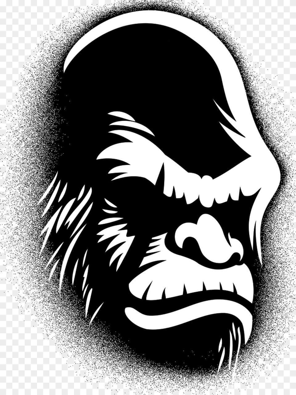Dancing Sasquatch First Aid Kit, Stencil, Adult, Female, Person Png Image