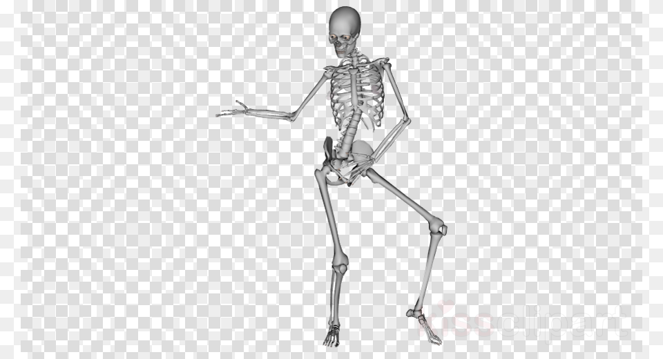 Dancing Skeleton Clipart Skeleton Dance Dancing Skeleton Transparent Background, Electrical Device, Microphone, Head, Person Free Png Download