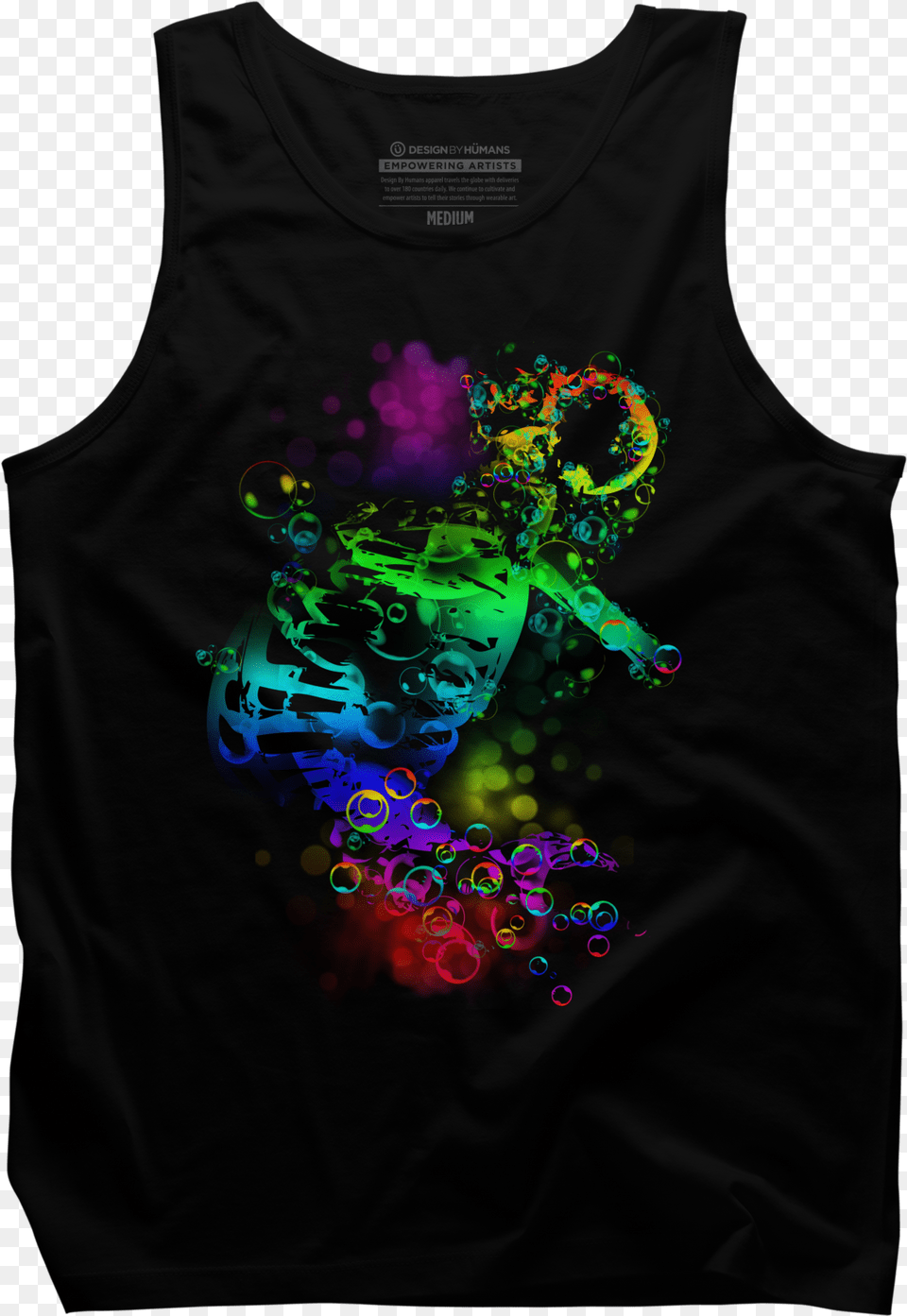 Dancing Skeleton Mens Tank Top Active Tank, Clothing, T-shirt, Person, Tank Top Png