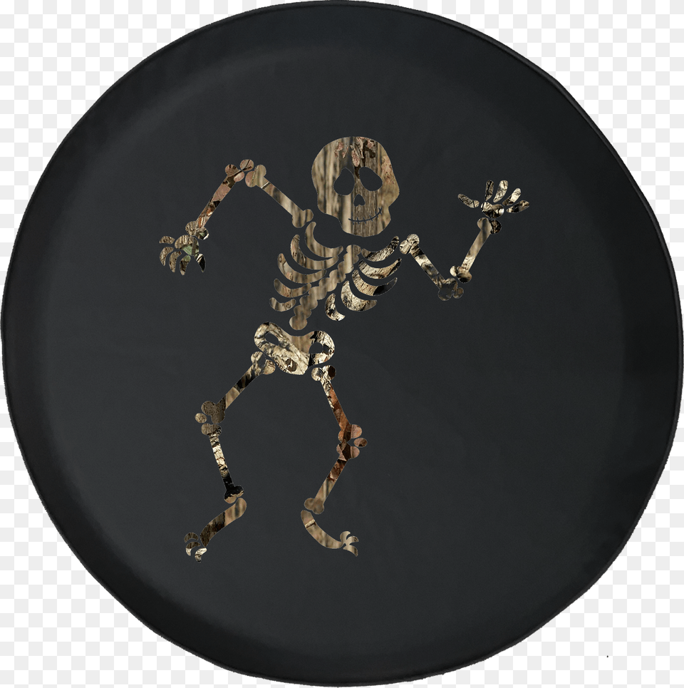 Dancing Skeleton Offroad Jeep Rv Camper Spare Tire Circle, Food, Meal, Dish Free Transparent Png