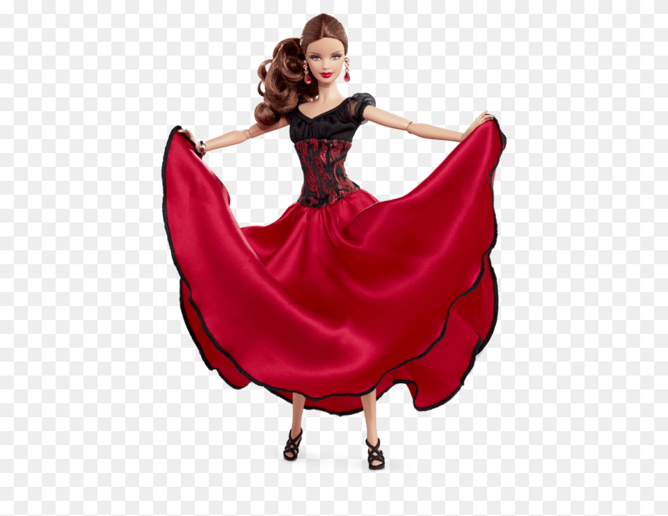 Dancing With The Stars Paso Doble Barbie Doll Barbie Collector, Adult, Person, Woman, Female Free Png