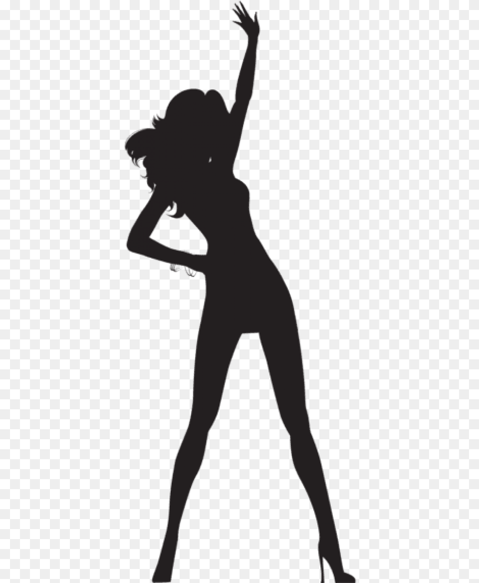 Dancing Woman Silhouette Woman Silhouette Transparent Background, Leisure Activities, Person, Ballerina, Ballet Png Image
