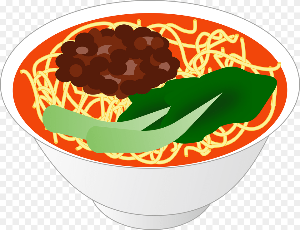 Dandan Noodles Food Clipart, Noodle, Bowl, Soup Bowl, Dynamite Free Png Download