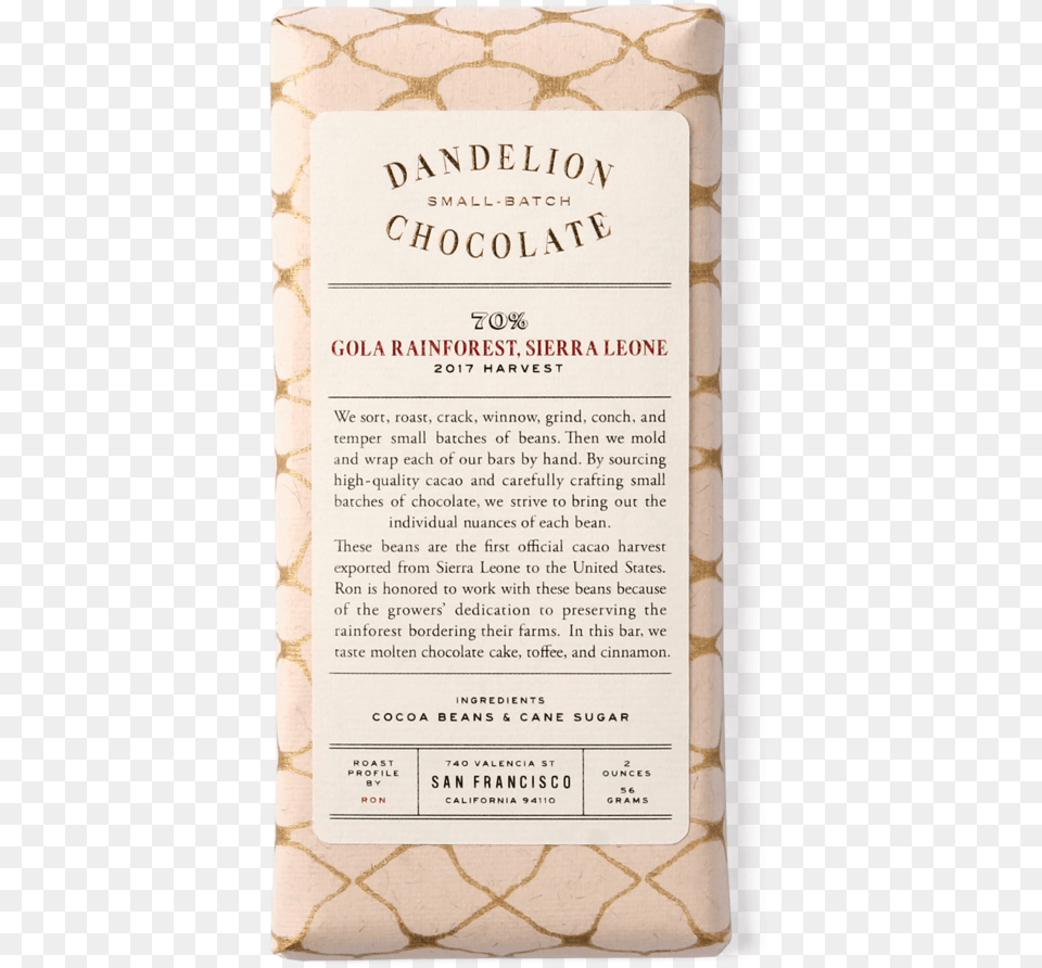 Dandelion Chocolate, Book, Page, Publication, Text Png