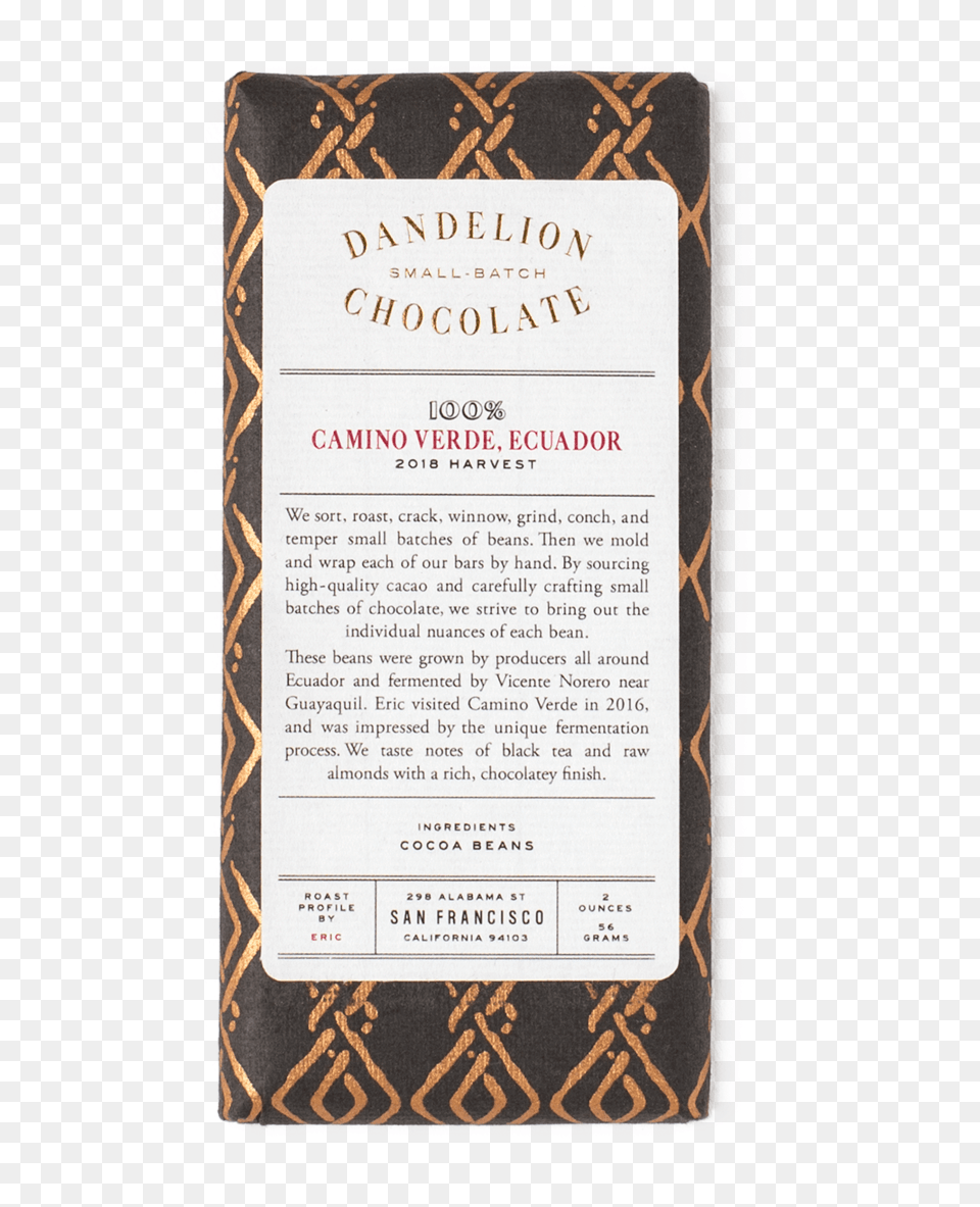 Dandelion Chocolate Ecuador, Advertisement, Poster, Home Decor, Page Png Image