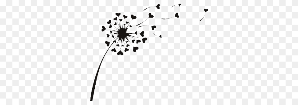 Dandelion Line Drawing Download Dandelion Clipart, Flower, Plant, Animal, Bear Free Png