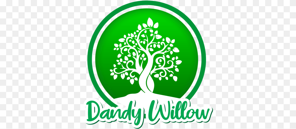 Dandy Willow Illustration, Green, Herbal, Herbs, Plant Png