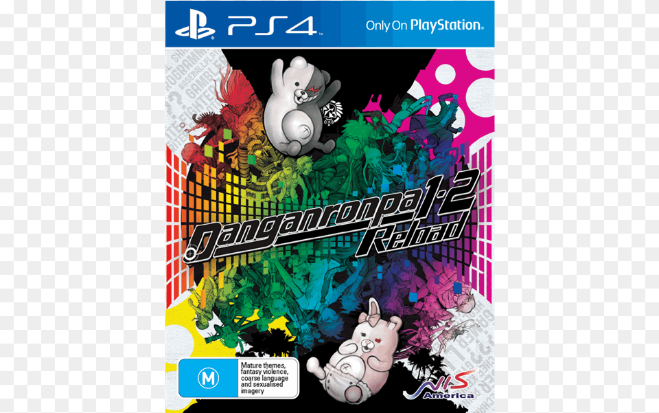 Danganronpa 12 Reload, Advertisement, Art, Graphics, Poster Png