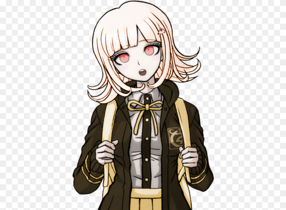 Danganronpa 2 Chiaki Nanami, Book, Comics, Publication, Person Free Transparent Png