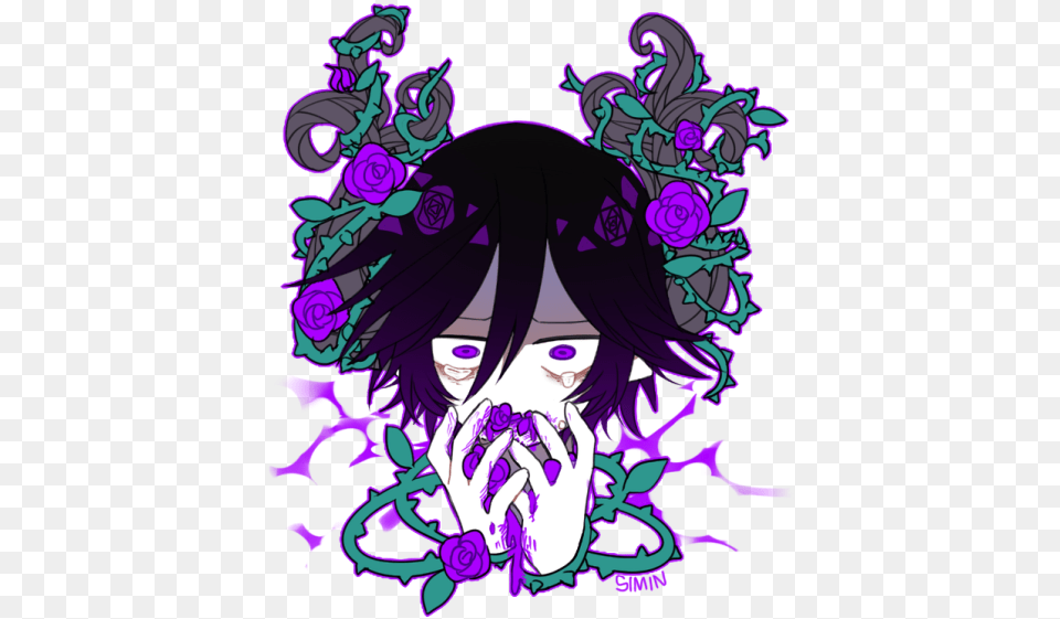 Danganronpa Anime Drawings Satanick X Kokichi, Graphics, Art, Book, Comics Png Image