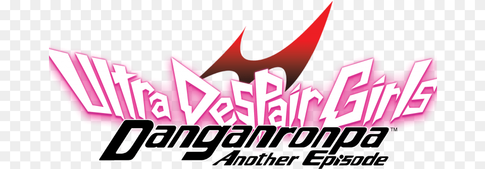 Danganronpa Another Episode Ultra Despair Girls Logo, Sticker, Dynamite, Weapon Png