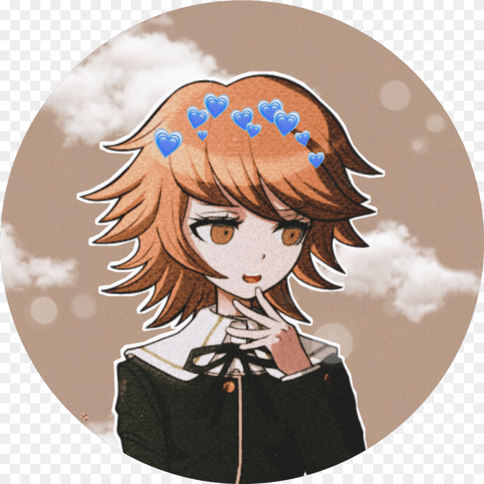 Danganronpa Drthh Chihirofujisaki Sticker By Katie Yandere Chihiro Fujisaki, Book, Comics, Publication, Person Free Png