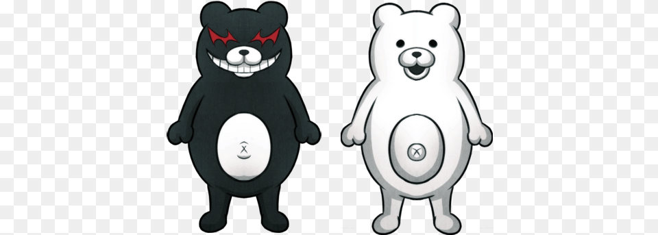 Danganronpa Monokuma, Animal, Bear, Mammal, Wildlife Free Png