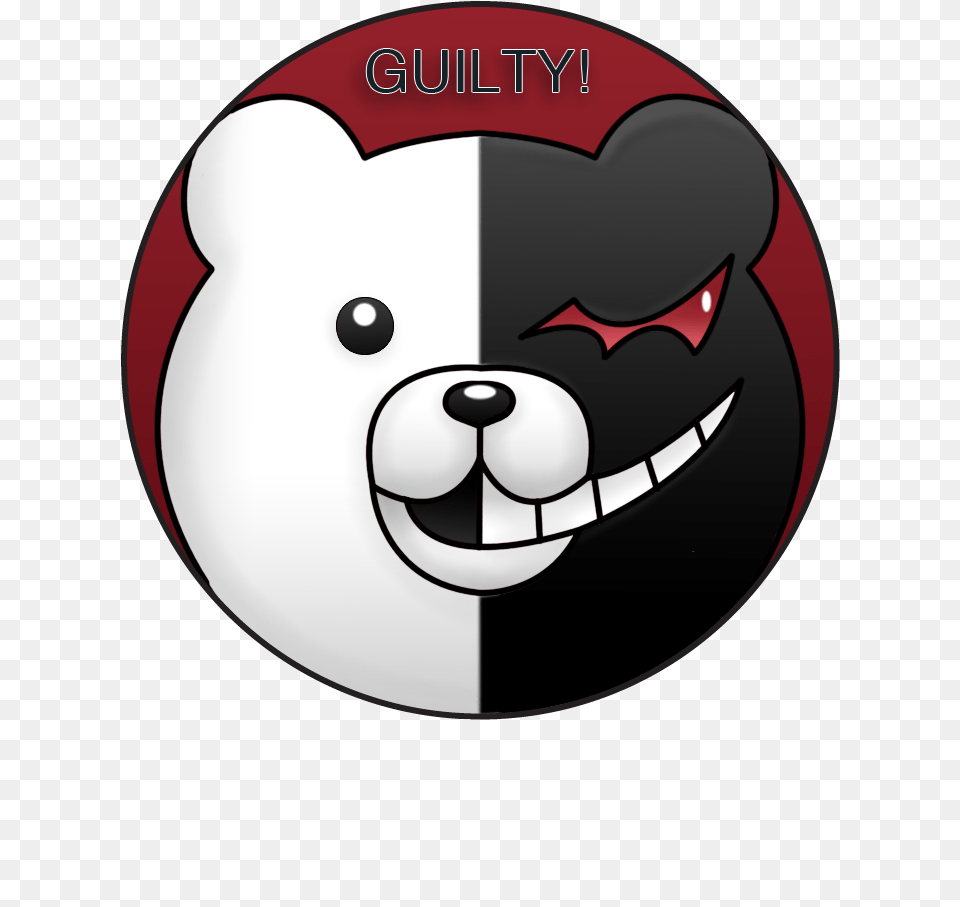 Danganronpa Monokuma Head Download Danganronpa, Disk, Ball, Football, Soccer Png