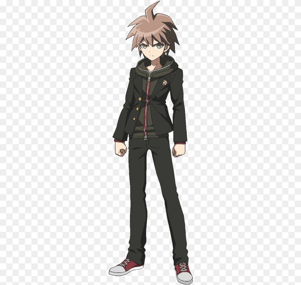 Danganronpa The Animation Main Character, Publication, Book, Comics, Clothing Free Transparent Png