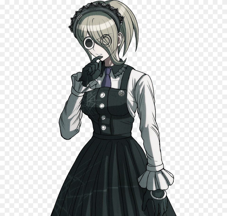 Danganronpa V3 Kirumi Sprites, Woman, Person, Manga, Female Png