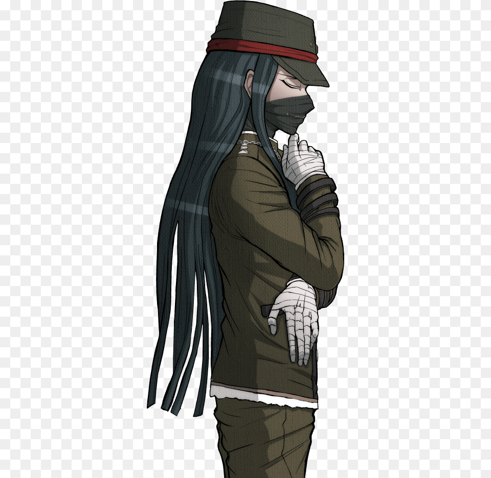 Danganronpa V3 Korekiyo Shinguji Halfbody Sprite Korekiyo Shinguji Scrum Debate, Adult, Female, Person, Woman Free Transparent Png