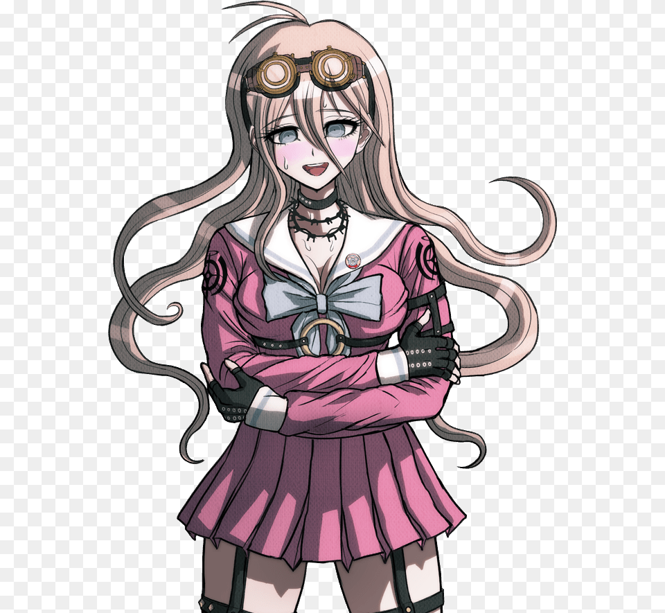 Danganronpa V3 Miu Sprites, Book, Comics, Publication, Adult Free Transparent Png