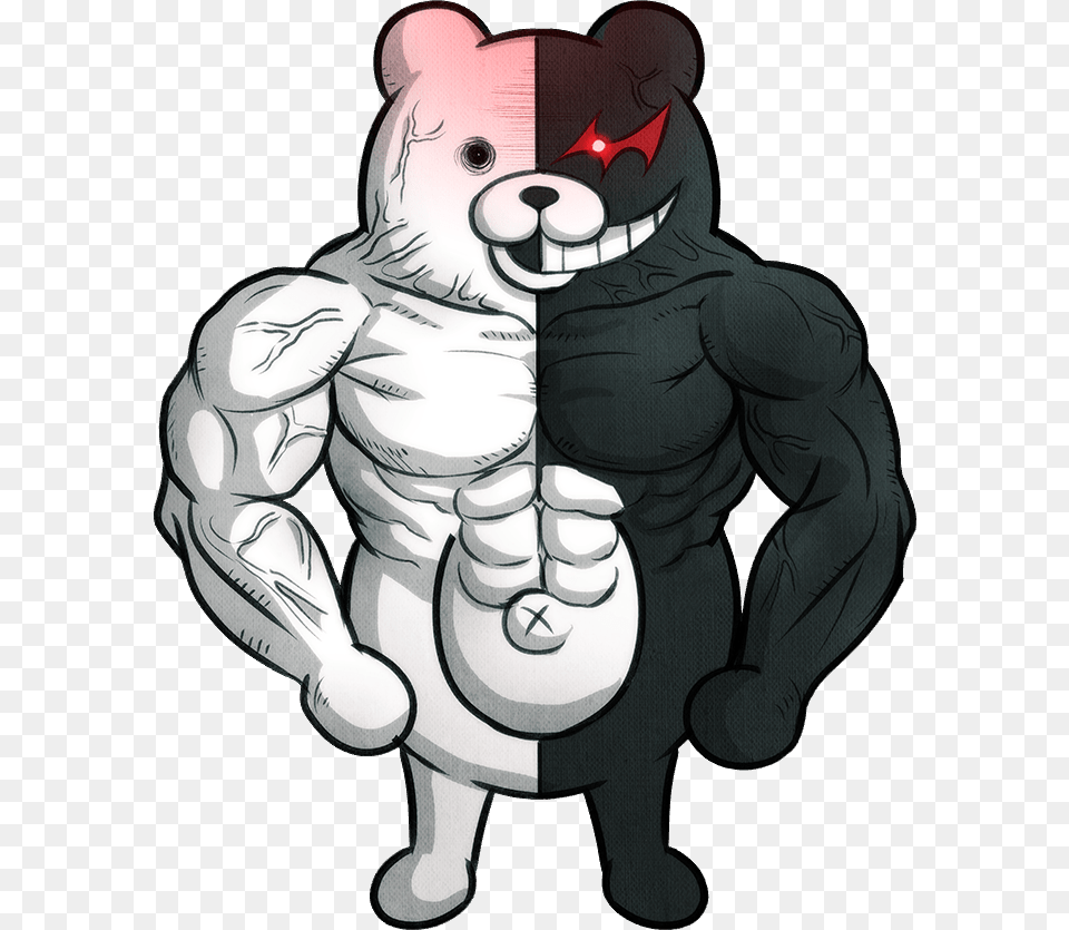 Danganronpa V3 Monokuma Sprite 14 Bowsette Reddit, Baby, Book, Comics, Person Free Png