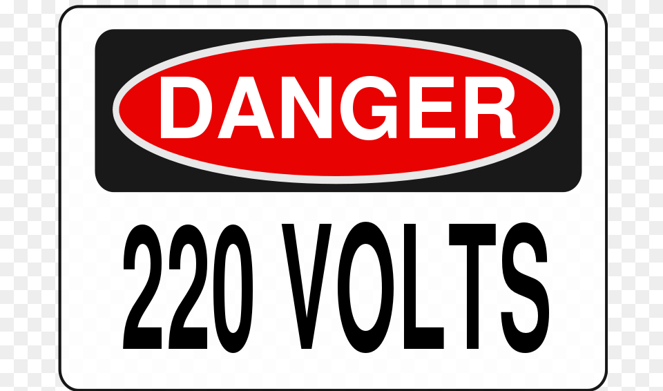 Danger 220 Volts, License Plate, Transportation, Vehicle, Symbol Png