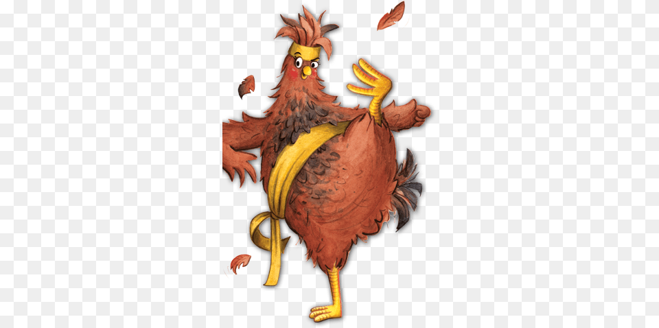 Danger Chicken, Animal, Bird, Adult, Male Free Png Download