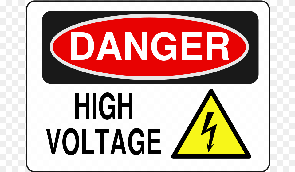 Danger Clipart Danger High Voltage Sign Vector, Symbol, Road Sign Png Image