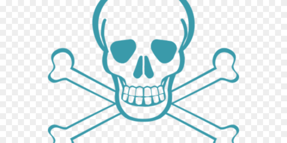 Danger Clipart Vector Skull And Crossbones, Baby, Person, Face, Head Free Png