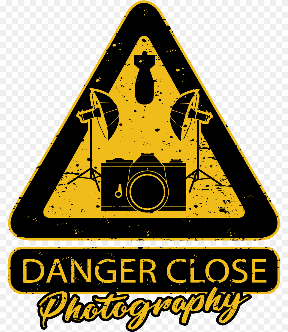 Danger Close Photography Danger Hd Logo, Camera, Electronics, Symbol, Sign Free Transparent Png