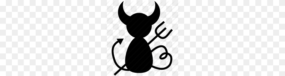 Danger Devil Enemy Evil Halloween Mythological, Silhouette, Animal Free Transparent Png