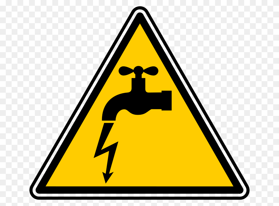 Danger Electri Leakage Robert Ingil, Sign, Symbol, Road Sign Free Png Download