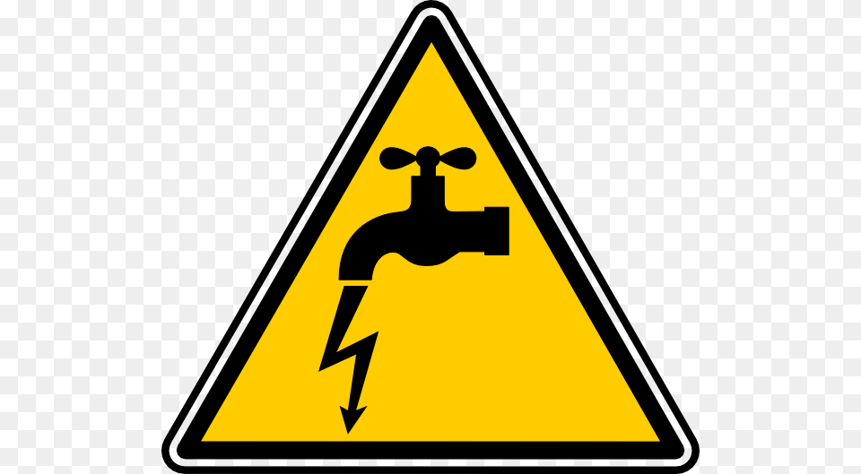 Danger Electric Leakage Svg Clip Arts, Sign, Symbol, Road Sign Free Transparent Png