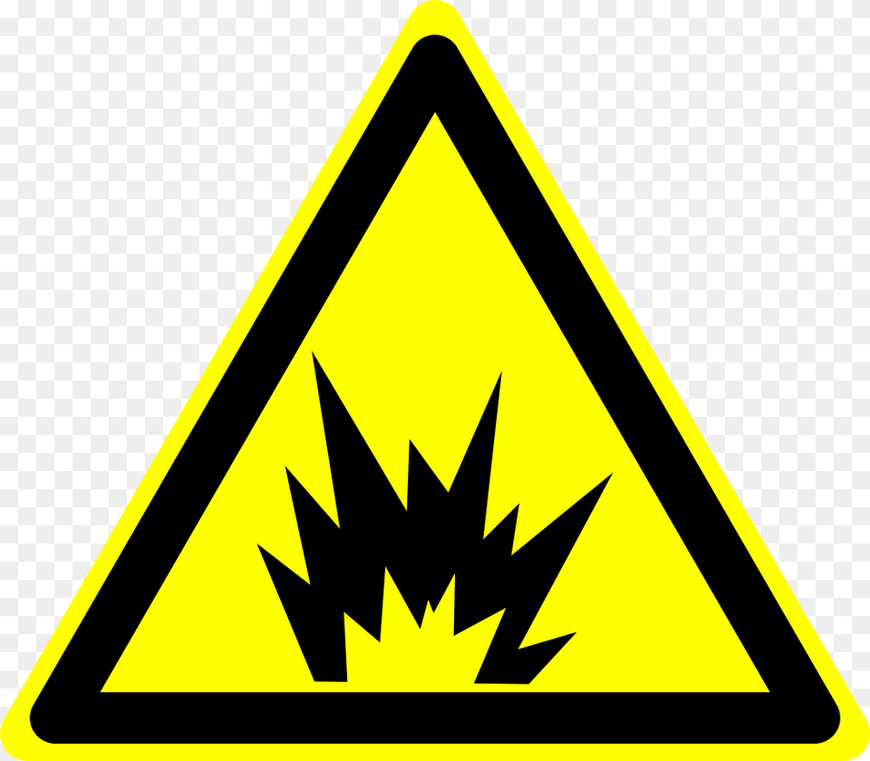 Danger Fire Clipart Fire And Explosion Hazard, Sign, Symbol, Road Sign Free Transparent Png