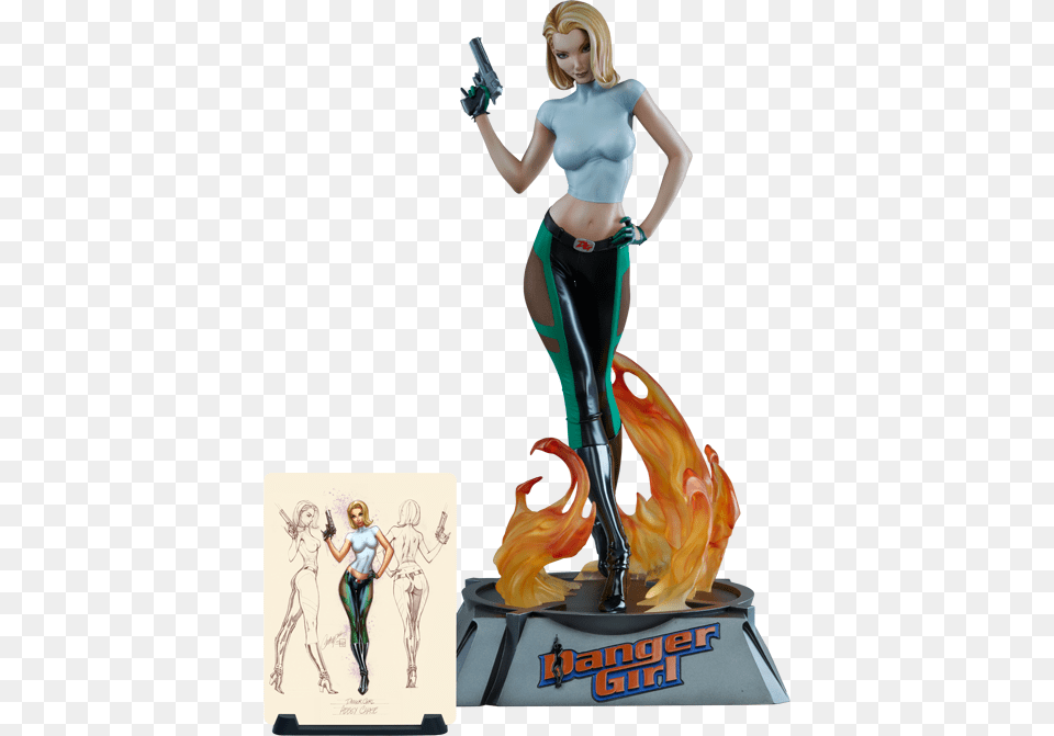 Danger Girl Abbey, Adult, Book, Comics, Female Png