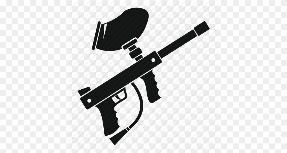 Danger Gun Marker Paint Paintball Rifle Weapon Icon, Firearm, Person, Mace Club Free Transparent Png